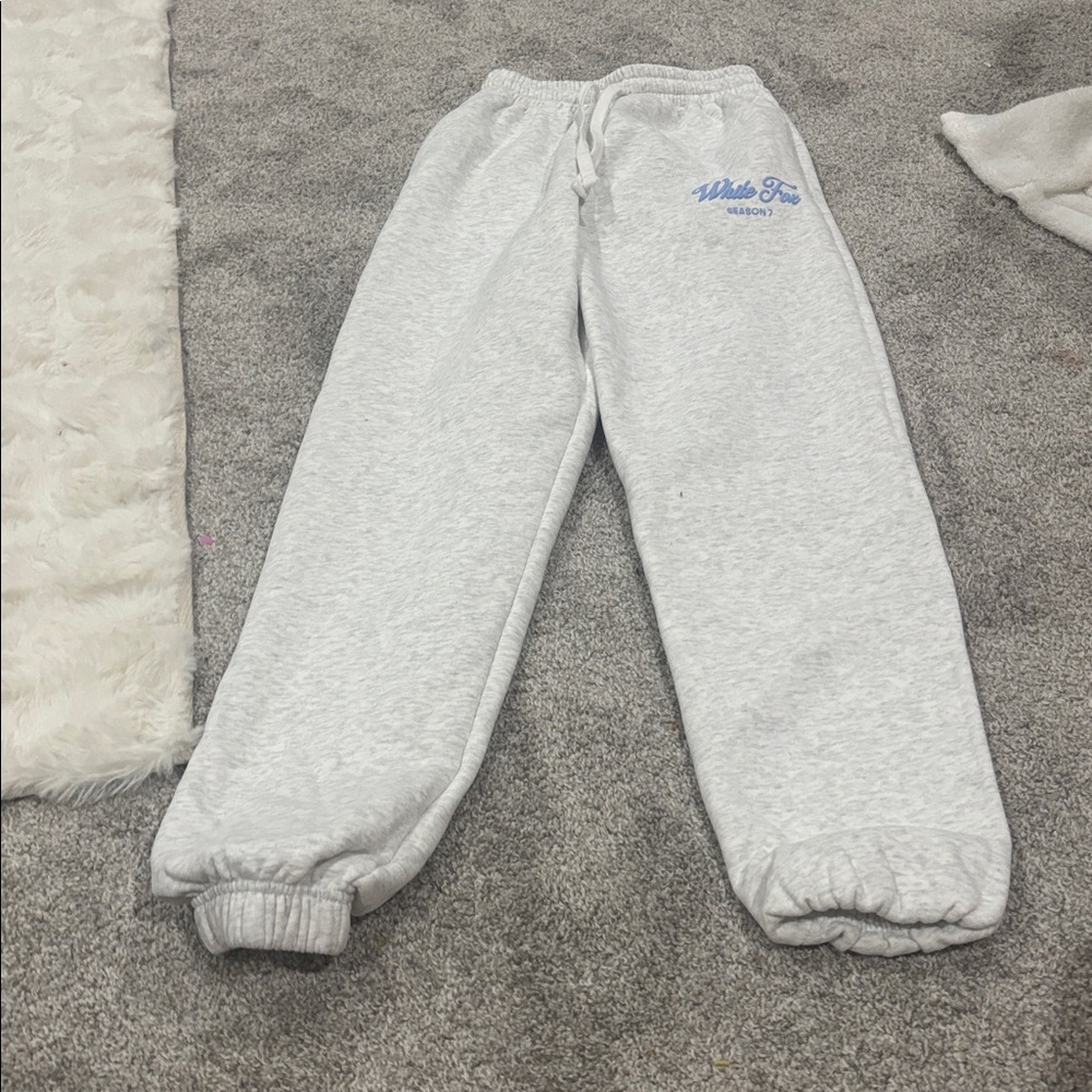White Fox Boutique Gray Sweatpants